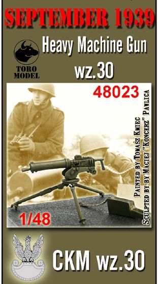 1:48 Heavy Machine Gun wz.30