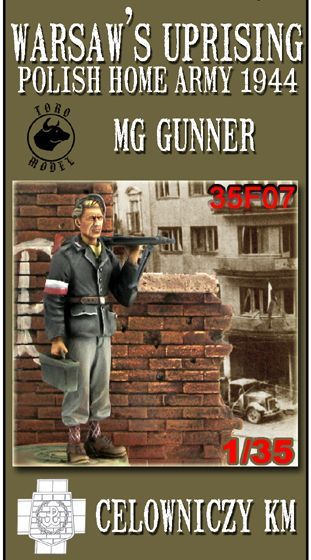 1:35 Warsaw's Uprising MG Gunner