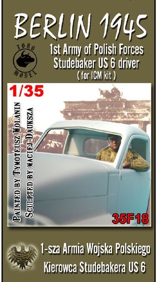1:35 1st Army of Polish Forces Studebaker US 6 driver
