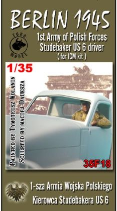 1:35 1st Army of Polish Forces Studebaker US 6 driver