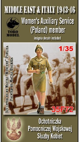 1:35 Middle East & Italy 1943-46 - Women's Auxiliary Service (Poland) member