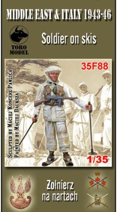 1:35 Middle East & Italy 1943-46 - Soldier on skis numer katalogowy: 35F88
