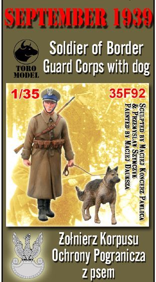 1:35 September 1939 - Soldier of Border Guard Corps with dog