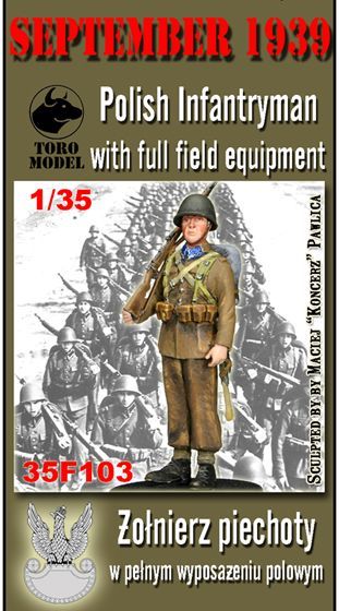1:35 September 1939 - Polish Infantryman with full field equipment
