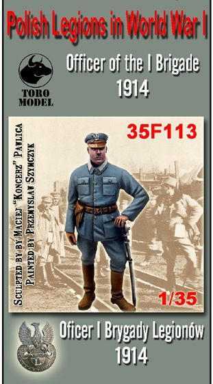 1:35 Polish Legions in World War I - Officer of the I Brigade 1914