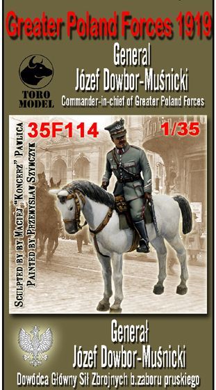 1:35 Greater Poland Forces 1919 - General Jozef Dowbor-Musnicki