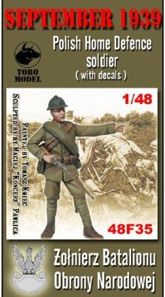 1:48 September 1939 - Polish Home Defence soldier