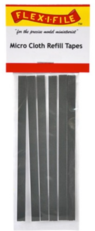 Micro Finishing Cloth Tape Refill - Assorted Grits