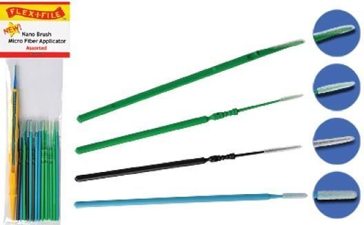 Nano Brush ? Assorted Pack & Applicator Handle Flex-i-File