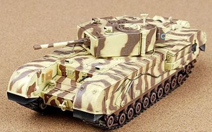 1:72 Churchill Mk.III Jonior Regiment 21st Tank Brigade 145th Royal Armoured Corps Tunis 1943