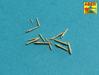 1:400 Set of barrels for Polish Destroyer ORP ''Błyskawica'' 102mm x 8; 40mm x 4; 20mm x 4