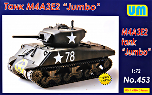 1:72 M4A3E2 Tank 