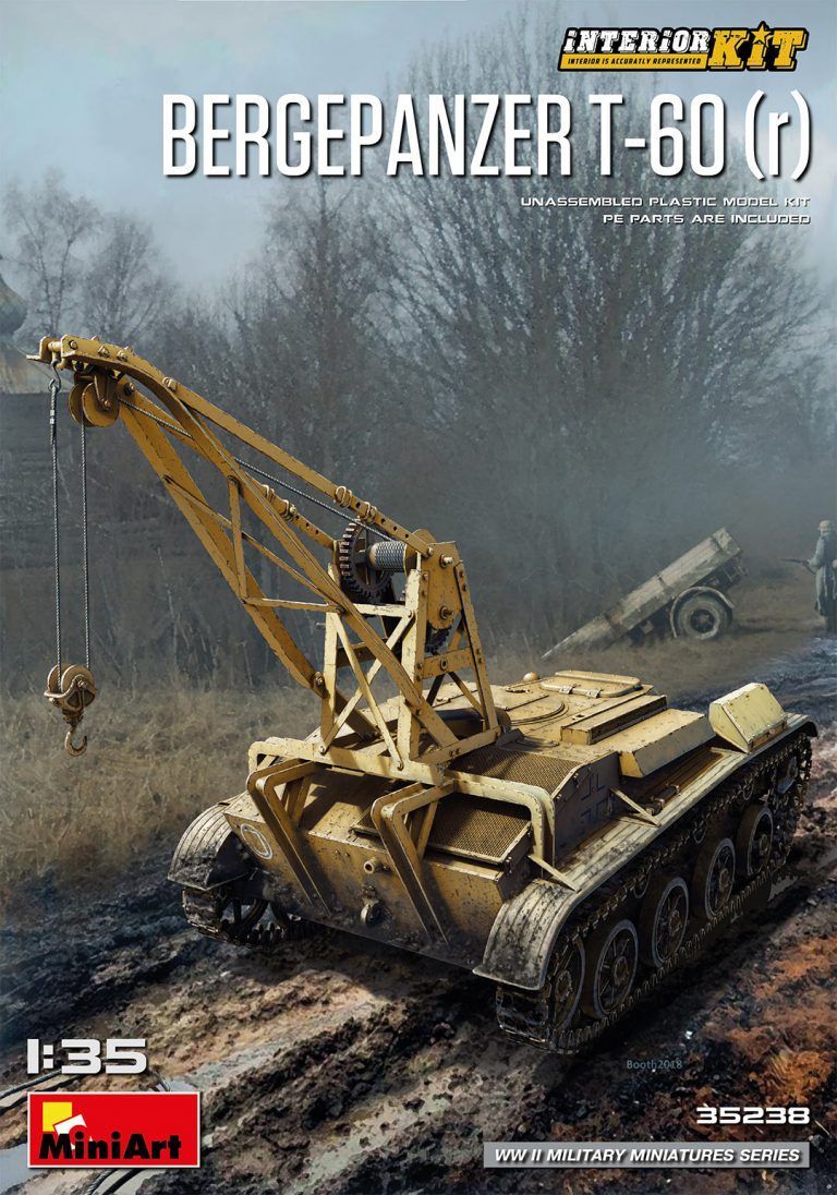 1:35 BERGEPANZER T-60 ( r ) INTERIOR KIT