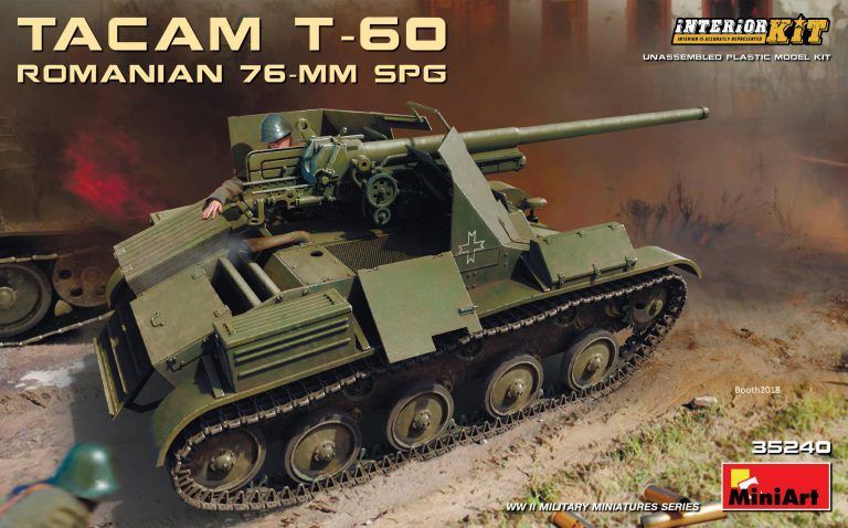1:35 ROMANIAN 76-mm SPG TACAM T-60 INTERIOR KIT