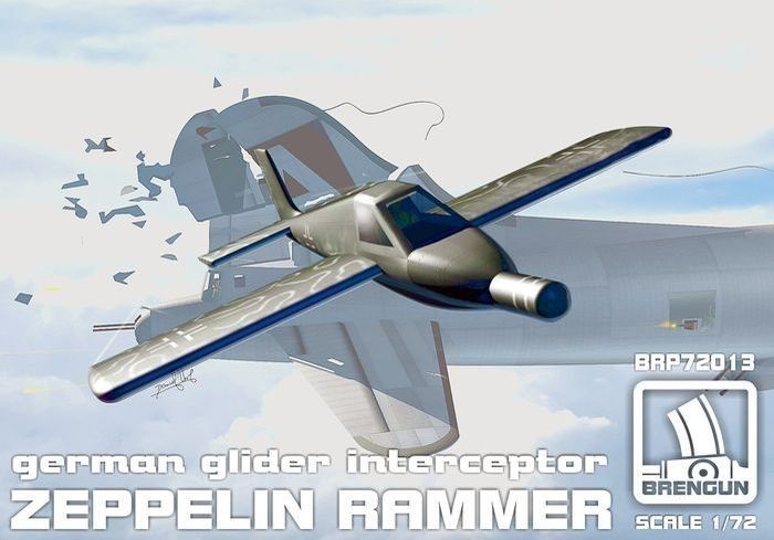 1:72 Zeppelin rammer (2pieces)