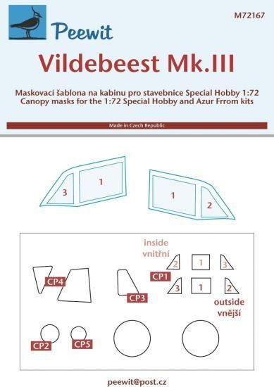 1:72 Vildebeest Mk.III
