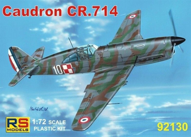 1:72 Caudron CR.714 (5x camo)