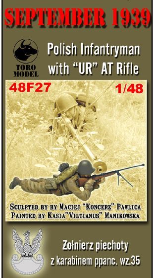 1:48 Polish Infantryman with 