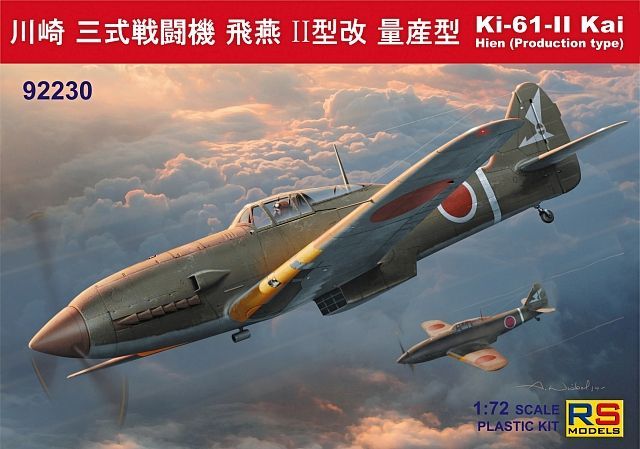 1:72 Ki-61 II Kai with bubble canopy