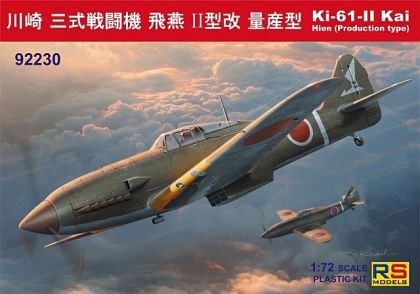 1:72 Ki-61 II Kai with bubble canopy