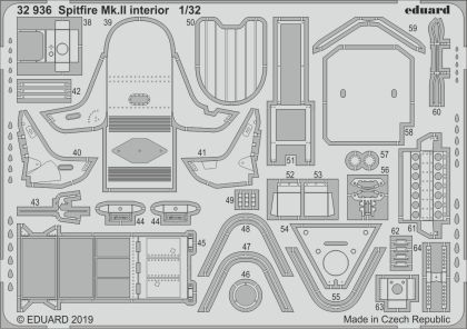 1:32 Spitfire Mk.II interior