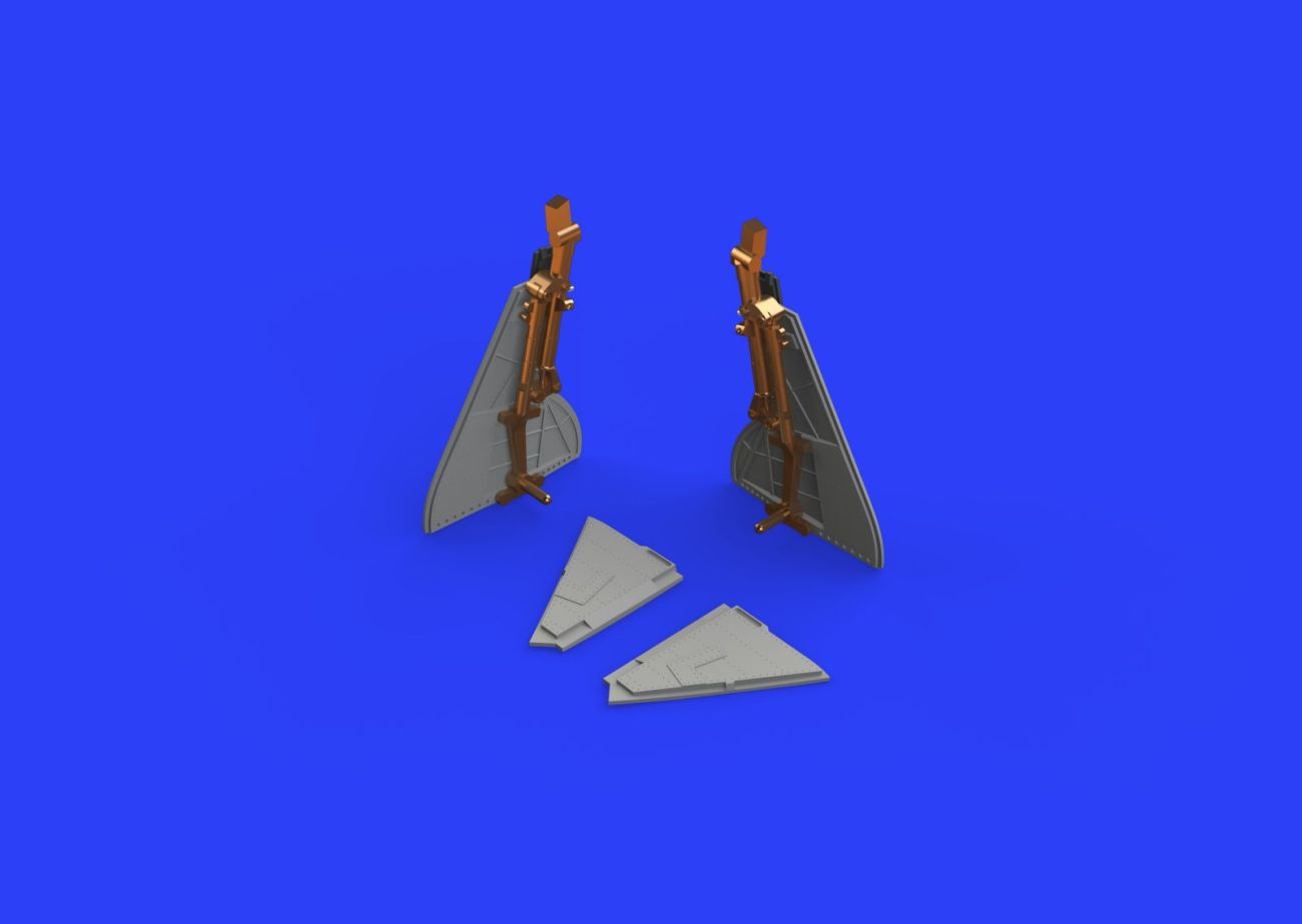1:48 Tempest Mk.V undercarriage legs BRONZE