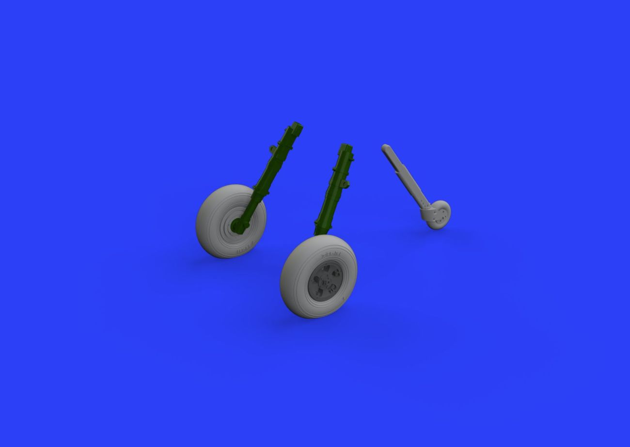 1:48 Spitfire Mk.I wheels