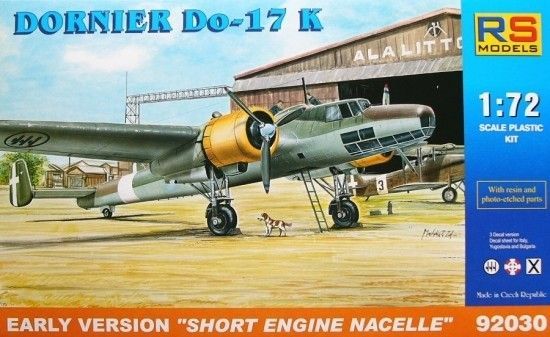 1:72 Dornier Do 17K Early