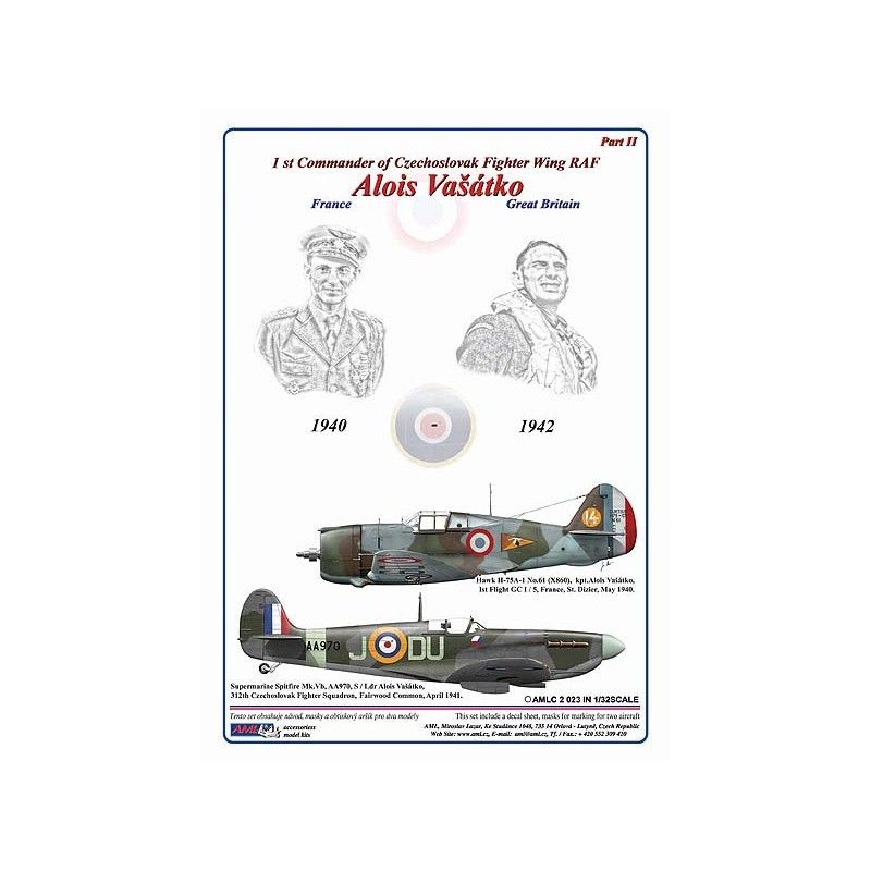 1:32 Alois Vašátko - 1st Commander of Czechoslovak Wing RAF, Part II