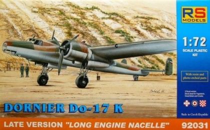 1:72 Dornier Do-17K Late