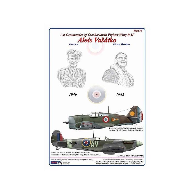 1:32 Alois Vašátko - 1st Commander of Czechoslovak Wing RAF, Part IV
