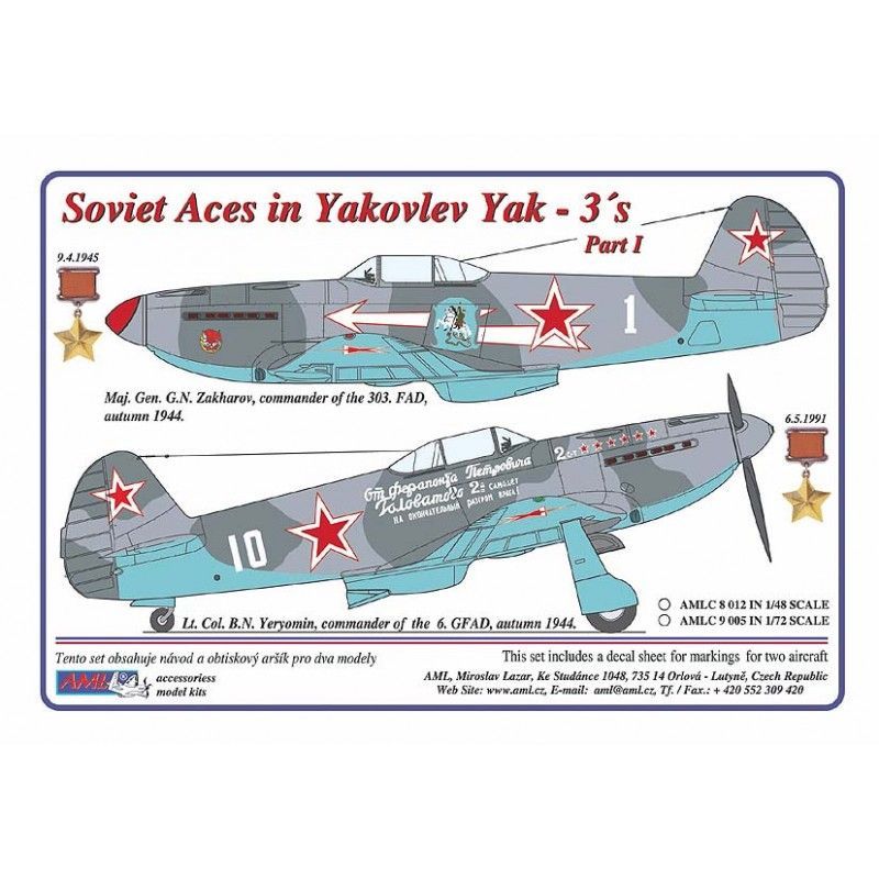 1:48 Soviet Aces in Yakovlev Yak-3´s , PART I