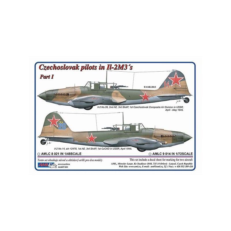 1:48 Czechoslovak pilots in Ilyushin Il-2m3´s / Part I