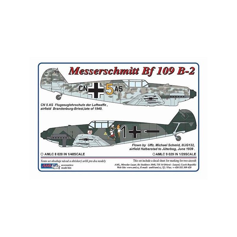 1:72 Messerschmitt Bf 109B-2