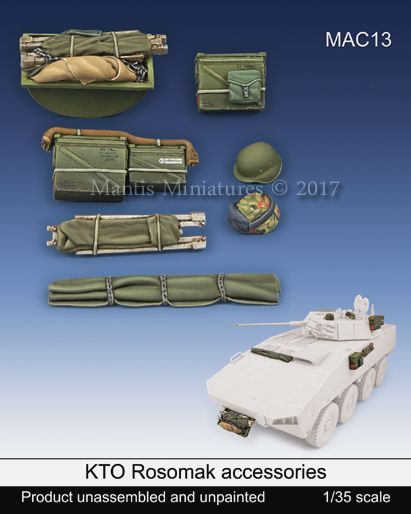 1:35 KTO Rosomak accessories set
