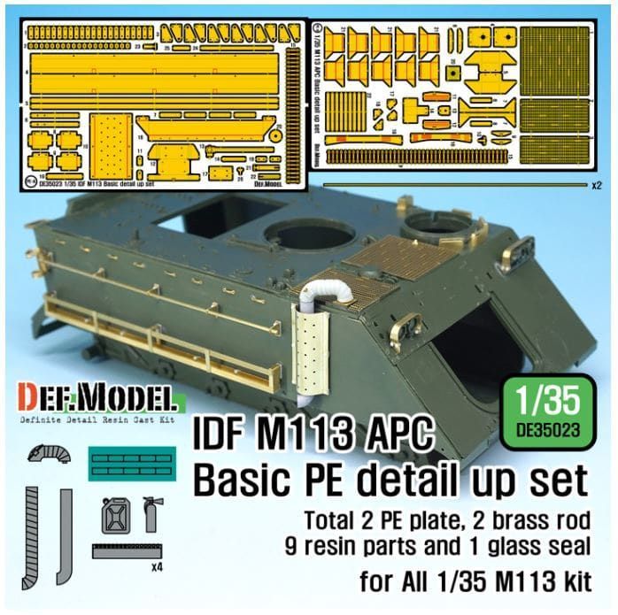 1:35 IDF M113 APC Basic PE Detail up set