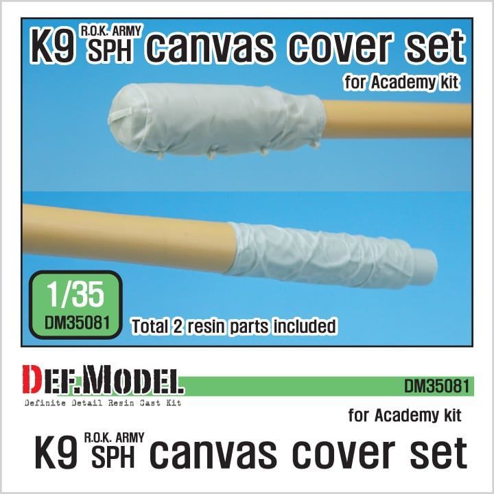 1:35 ROK K9 SPH Canvas Cover Set
