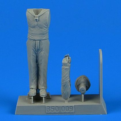 1:35 Kriegsmarine WWII sailor for German schnellboats, German Human Torpedoes