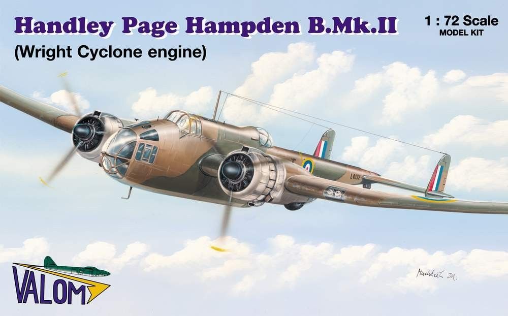 1:72 Handley Page Hampden B.Mk.II