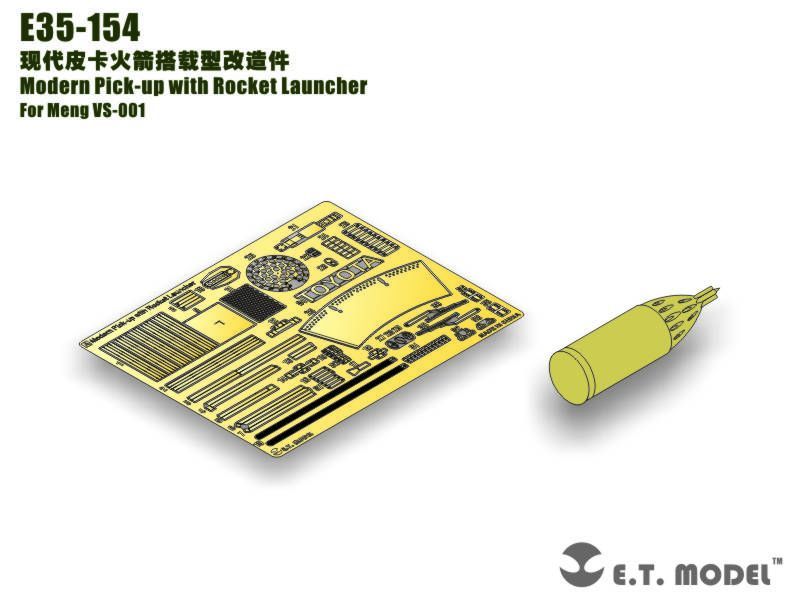 1:35 Modern Pick-up with Rocket Launcher