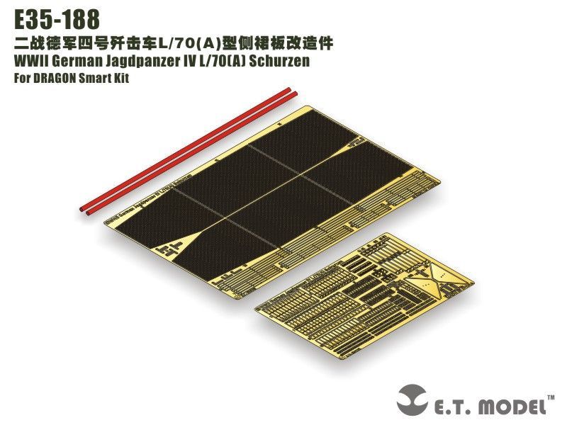 1:35 WWII German Jagdpanzer IV L/70(A) Schurzen