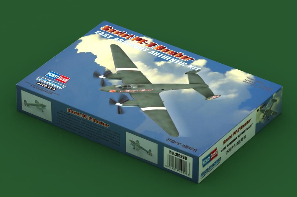1:72 Soviet PE-2 Bomber