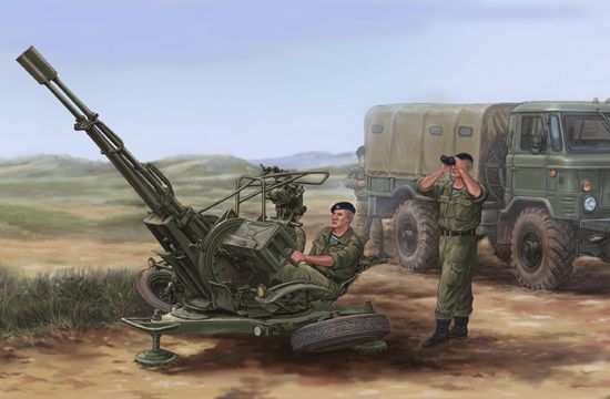 1:35 Russian ZU-23-2 Anti-Aircraft Gun