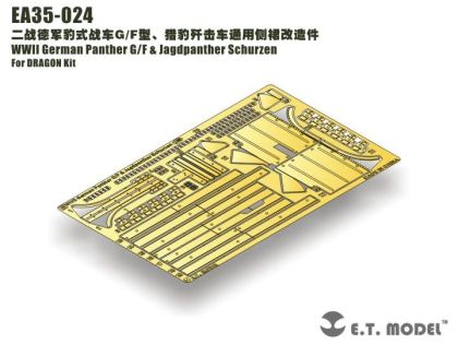 1:35 WWII German Panther G/F & Jagdpanther Schurzen