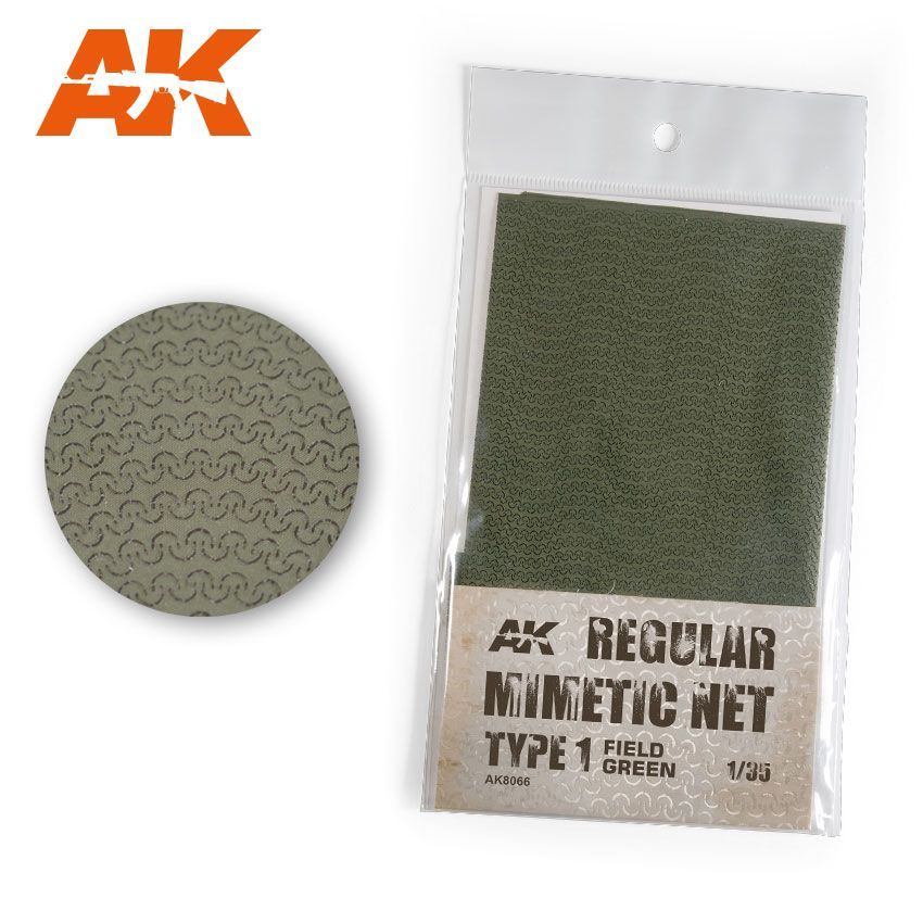 1:35 CAMOUFLAGE NET FIELD GREEN TYPE 1
