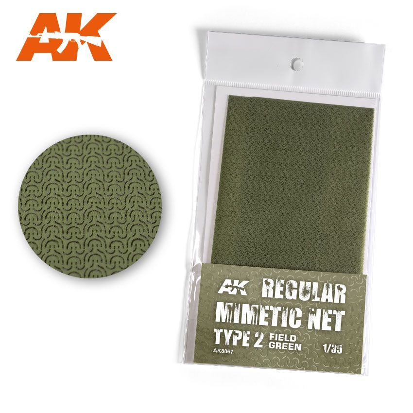 1:35 CAMOUFLAGE NET FIELD GREEN TYPE 2