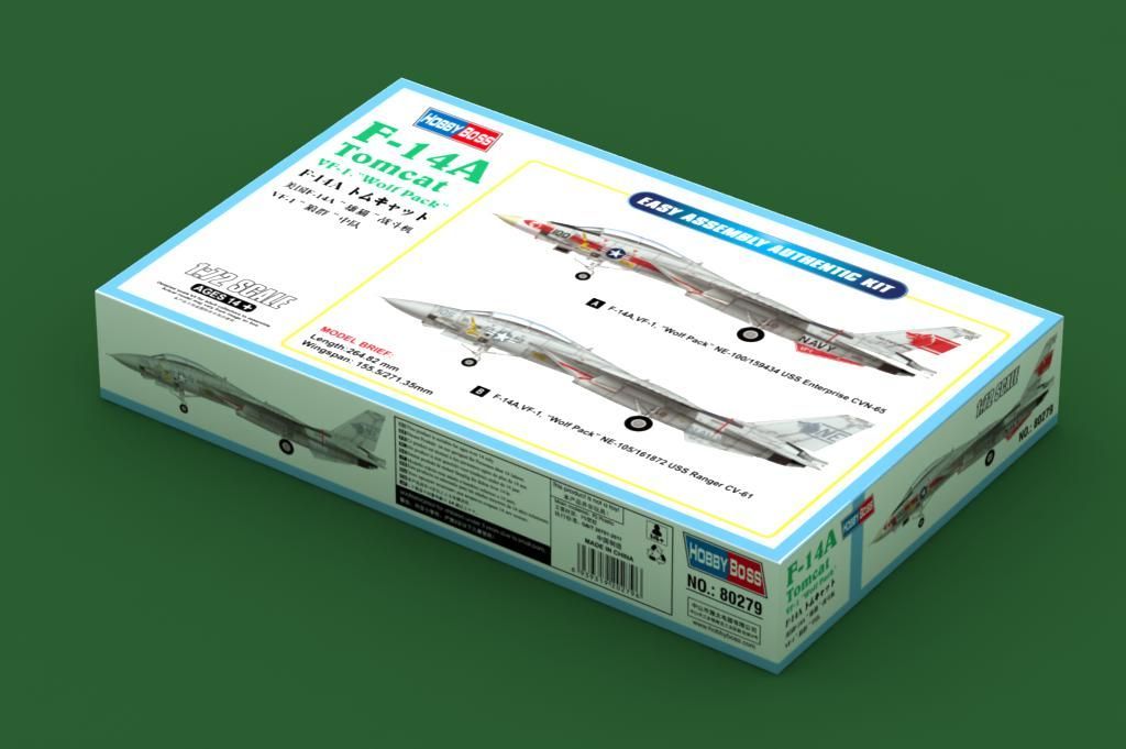 1:72 F-14A Tomcat VF-1 Wolf Pack