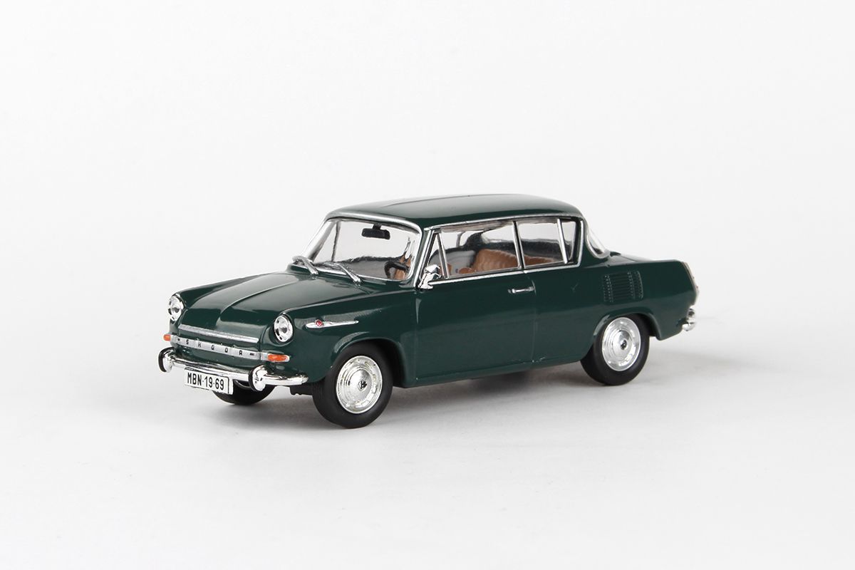 1:43 Škoda 1100MBX (1969) - Zelená Tmavá