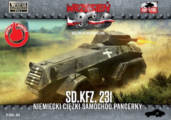 1:72 German Sd.Kfz.231 Heavy Armored Car