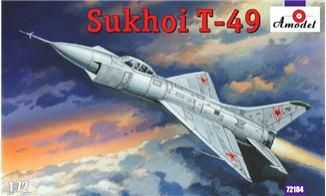 1:72 Sukhoi T-49 Soviet interceptor jet